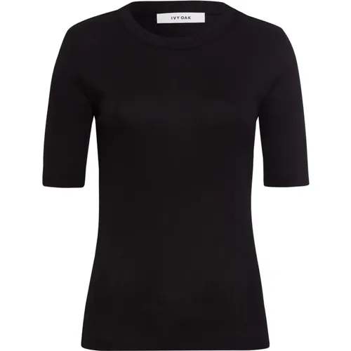 IVY OAK - Tops > T-Shirts - Black - IVY OAK - Modalova