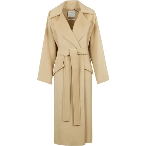 Coats > Belted Coats - - SPORTMAX - Modalova