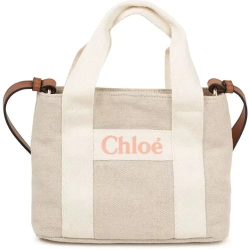 Chloé - Bags > Handbags - Beige - Chloé - Modalova