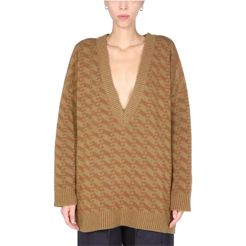 Knitwear > V-neck Knitwear - - Jejia - Modalova