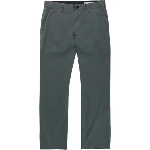 Volcom - Trousers > Chinos - Blue - Volcom - Modalova