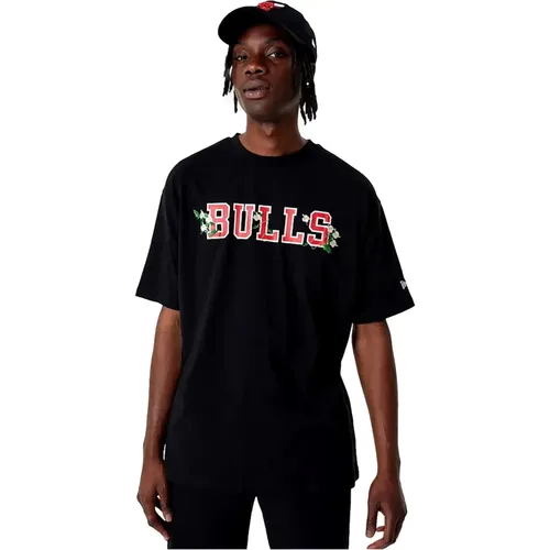 New Era - Tops > T-Shirts - Black - new era - Modalova