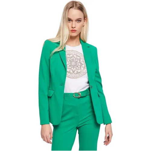 Gaudi - Jackets > Blazers - Green - Gaudi - Modalova