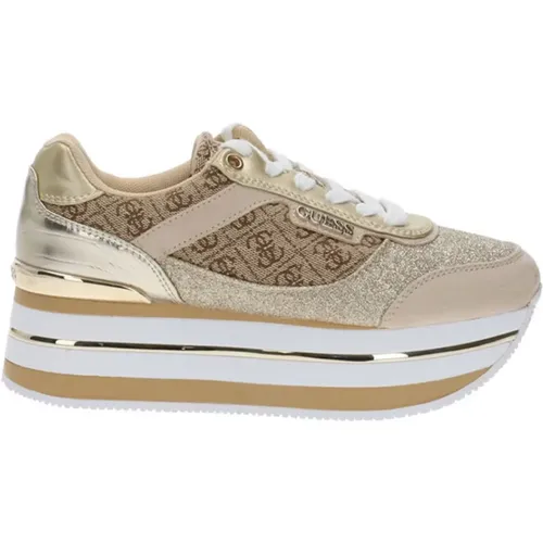 Guess - Shoes > Sneakers - Beige - Guess - Modalova