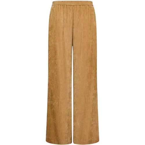 Trousers > Wide Trousers - - Forte Forte - Modalova