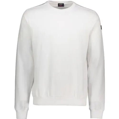 Organic Cotton Sweatshirt With Iic Badge Genser - PAUL & SHARK - Modalova
