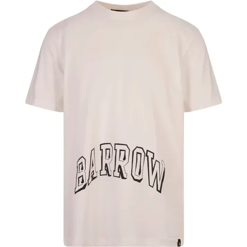 Barrow - Tops > T-Shirts - White - Barrow - Modalova