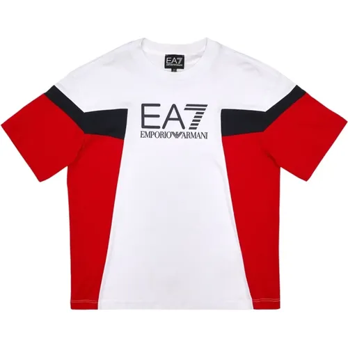 Kids > Tops > T-Shirts - - Emporio Armani EA7 - Modalova