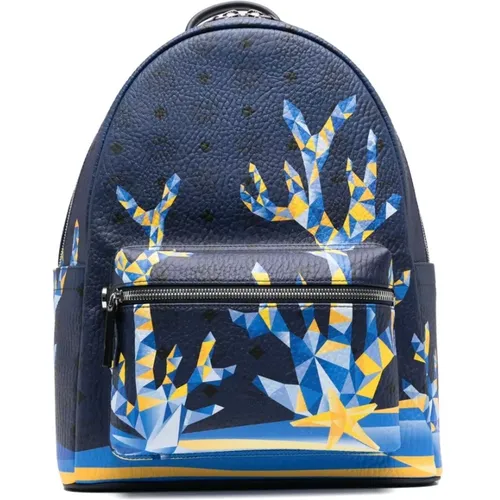 MCM - Bags > Backpacks - Blue - MCM - Modalova