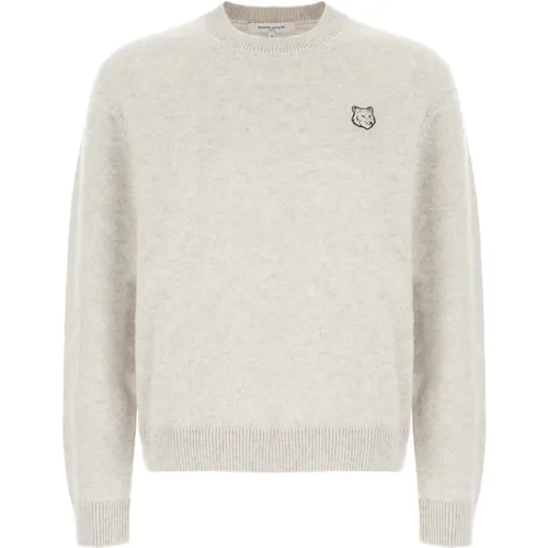 Knitwear > Round-neck Knitwear - - Maison Kitsuné - Modalova