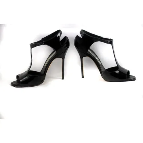 Leather Heels - Manolo Blahnik Pre-owned - Modalova