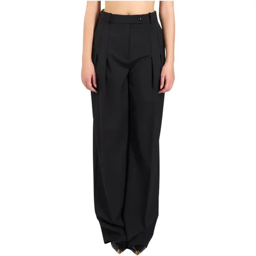 Trousers > Wide Trousers - - Elisabetta Franchi - Modalova