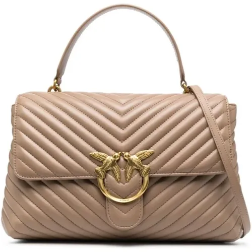 Pinko - Bags > Handbags - Beige - pinko - Modalova