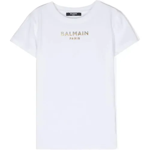 Kids > Tops > T-Shirts - - Balmain - Modalova