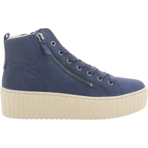 Gabor - Shoes > Sneakers - Blue - Gabor - Modalova