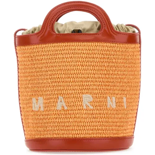 Marni - Bags > Handbags - Orange - Marni - Modalova