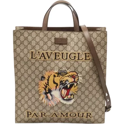 Pre-owned > Pre-owned Bags > Pre-owned Tote Bags - - Gucci Vintage - Modalova