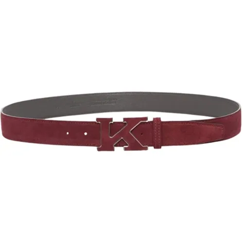 Kiton - Accessories > Belts - Red - Kiton - Modalova