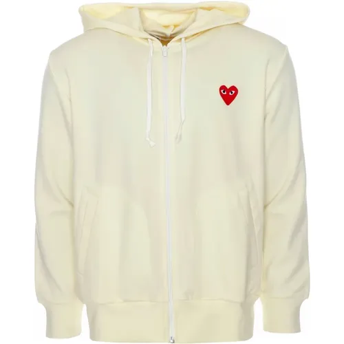 Sweatshirts & Hoodies > Zip-throughs - - Comme des Garçons Play - Modalova