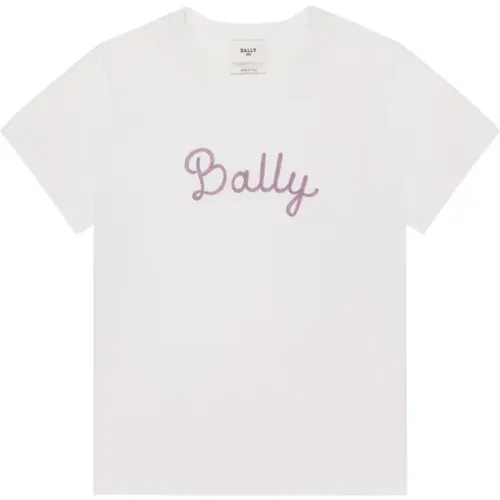 Bally - Tops > T-Shirts - White - Bally - Modalova