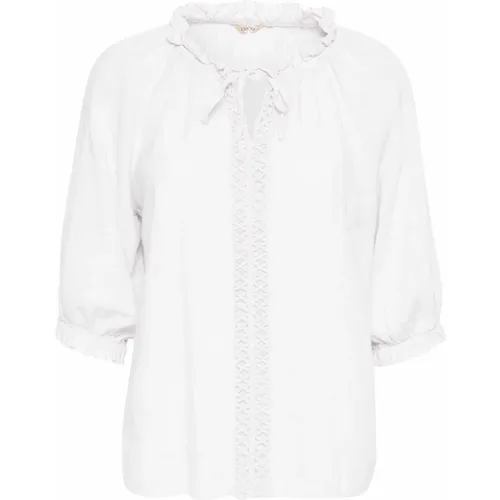 Blouses & Shirts > Blouses - - Cream - Modalova