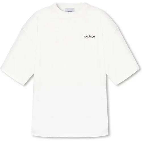 Halfboy - Tops > T-Shirts - White - Halfboy - Modalova