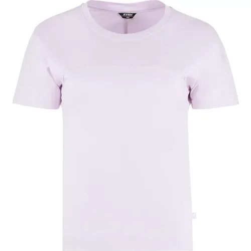 K-Way - Tops > T-Shirts - Pink - K-way - Modalova