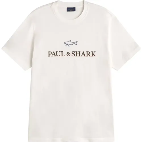 Tops > T-Shirts - - PAUL & SHARK - Modalova