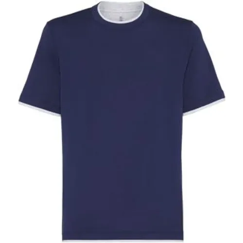 Tops > T-Shirts - - BRUNELLO CUCINELLI - Modalova