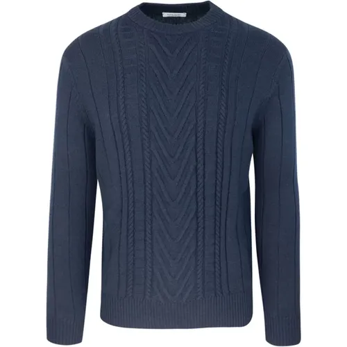 Knitwear > Round-neck Knitwear - - Paolo Pecora - Modalova