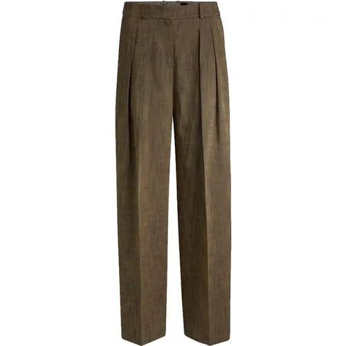 Trousers > Wide Trousers - - Hugo Boss - Modalova