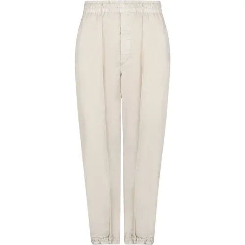 Trousers > Cropped Trousers - - Burberry - Modalova
