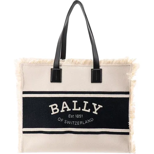 Bally - Bags > Tote Bags - Beige - Bally - Modalova