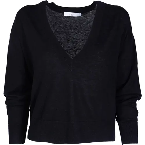 Knitwear > V-neck Knitwear - - IRO - Modalova