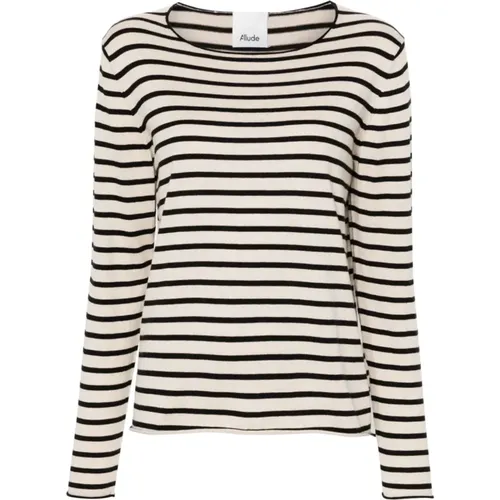 Knitwear > Round-neck Knitwear - - allude - Modalova