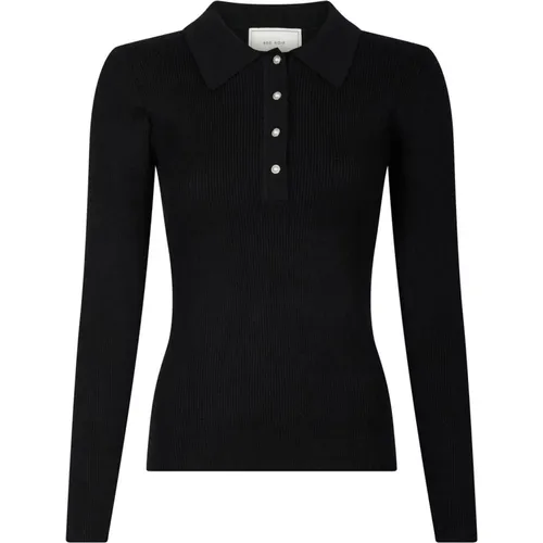 Knitwear > V-neck Knitwear - - NEO NOIR - Modalova