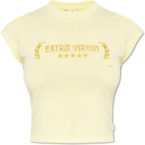 Eytys - Tops > T-Shirts - Yellow - Eytys - Modalova