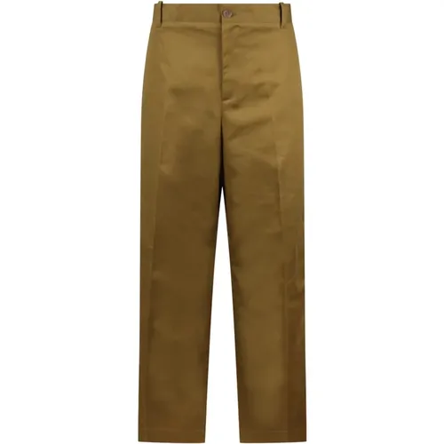 Trousers > Straight Trousers - - Maison Kitsuné - Modalova