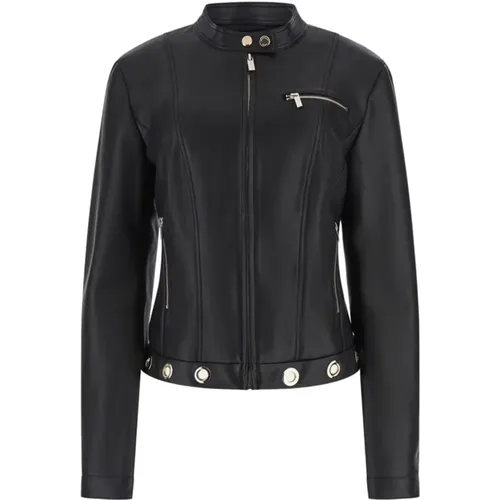 Jackets > Leather Jackets - - Guess - Modalova