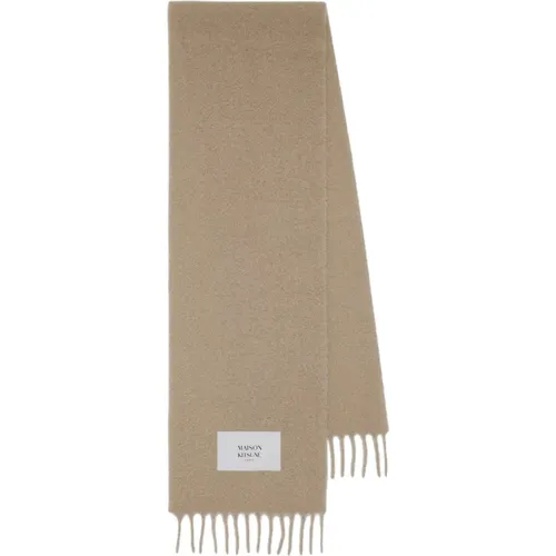 Accessories > Scarves > Winter Scarves - - Maison Kitsuné - Modalova