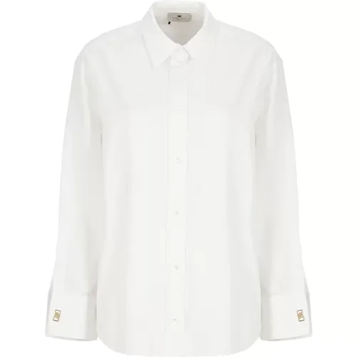 Blouses & Shirts > Shirts - - Elisabetta Franchi - Modalova