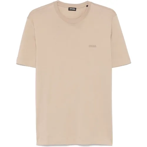 Tops > T-Shirts - - Ermenegildo Zegna - Modalova