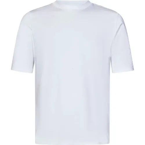 Malo - Tops > T-Shirts - White - Malo - Modalova