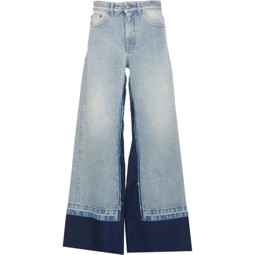 Jeans > Wide Jeans - - MM6 Maison Margiela - Modalova