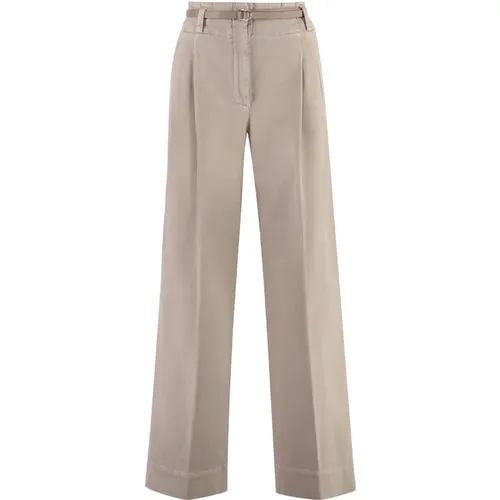 Trousers > Wide Trousers - - PESERICO - Modalova