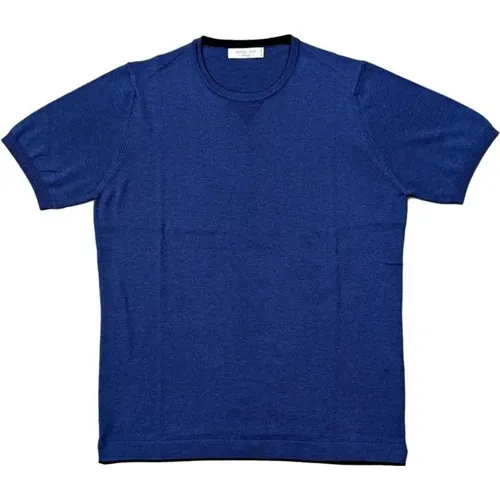 Ferrante - Tops > T-Shirts - Blue - Ferrante - Modalova