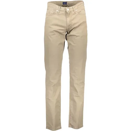 Gant - Trousers > Chinos - Beige - Gant - Modalova