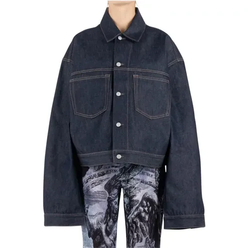 Jackets > Denim Jackets - - Acne Studios - Modalova