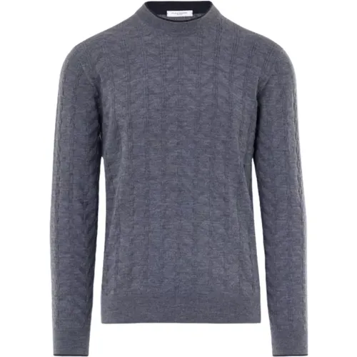 Knitwear > Round-neck Knitwear - - Paolo Pecora - Modalova