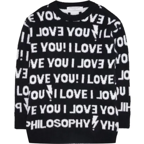 Kids > Tops > Knitwear - - Philosophy di Lorenzo Serafini - Modalova